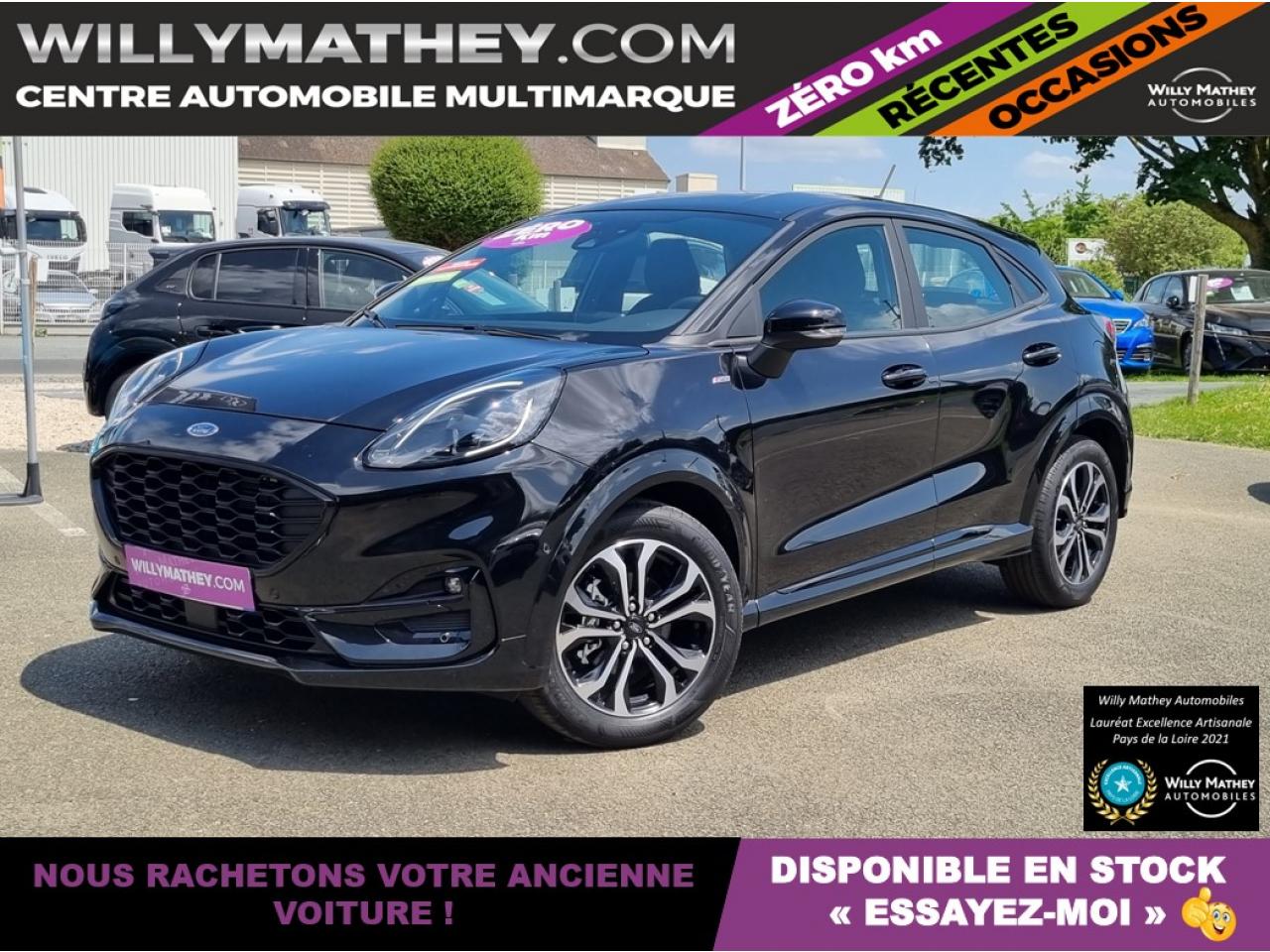 FORD-PUMA-HYBRIDE 125CV BOITE AUTO ST-LINE