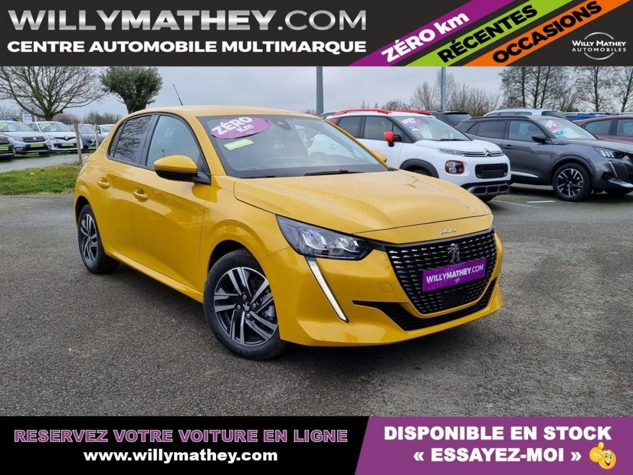 PEUGEOT-208-ESSENCE 100CV ALLURE PACK SIEGE CHAUFF + PROXIMITY + CAMERA + GPS