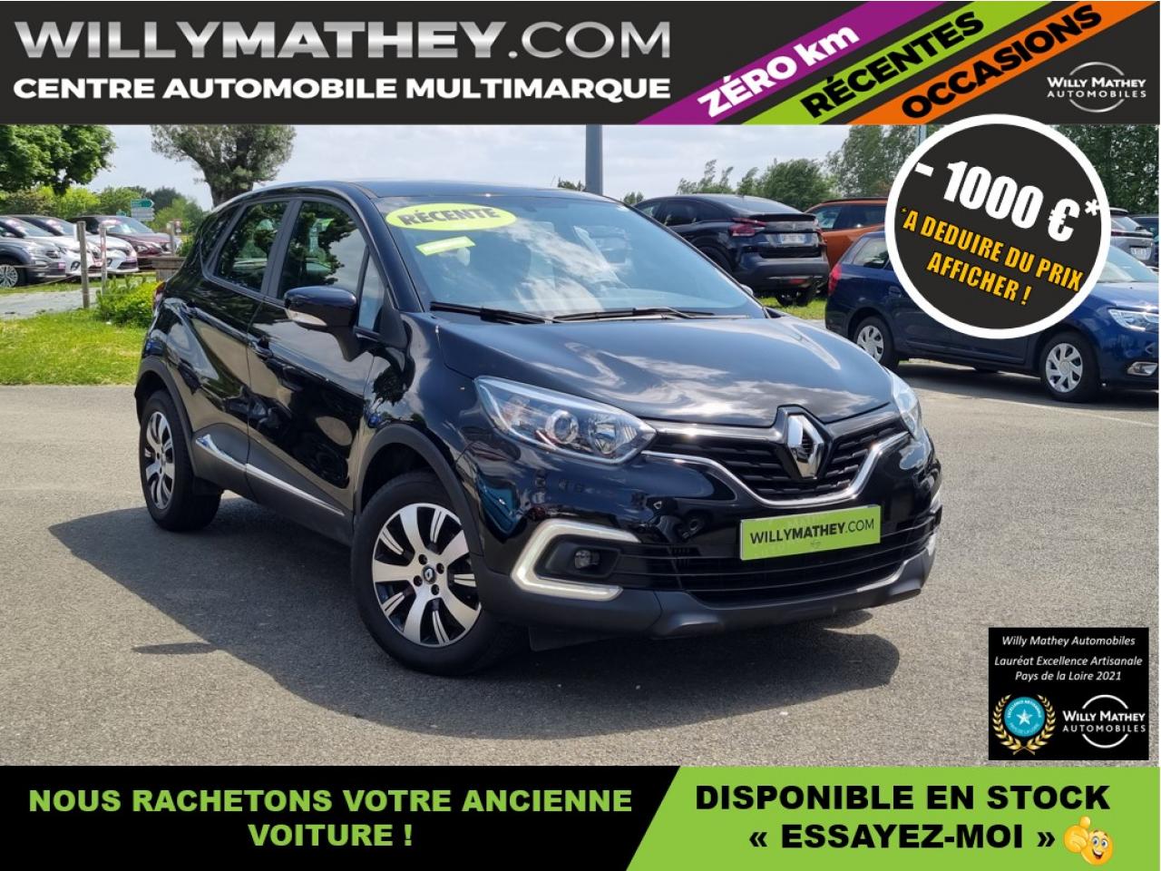 RENAULT-CAPTUR-ESSENCE 90CV BOITE MANUELLE BUSINESS AVEC GPS